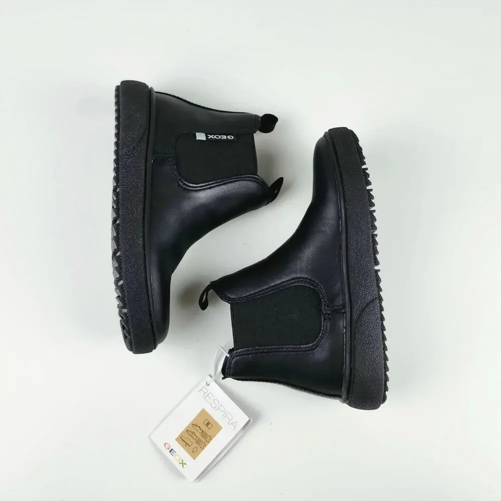 Geox Theleven Boy Black Boots - Picture 6 of 10